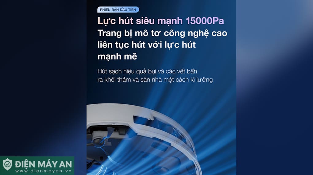 Robot hút bụi lau nhà Ecovacs Deebot T50 Pro Omni Auto Water Kit - Tự động cấp xả nước
